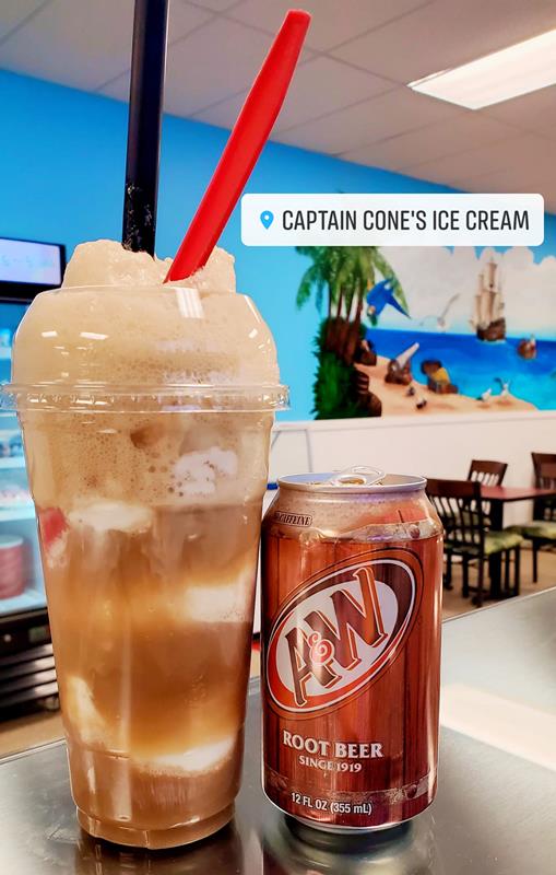 Captain Cone's Ice Cream St. Augustine, FL